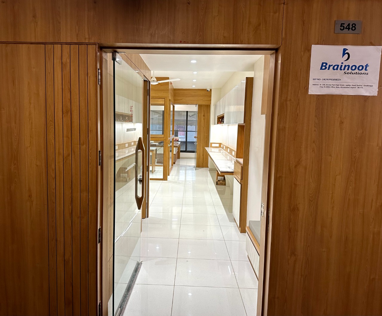 Brainoot Office Entry